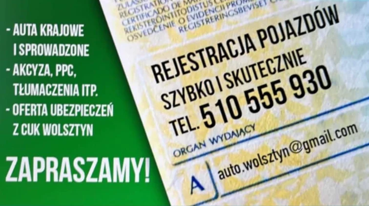 REJESTRACJA POJAZDÓ